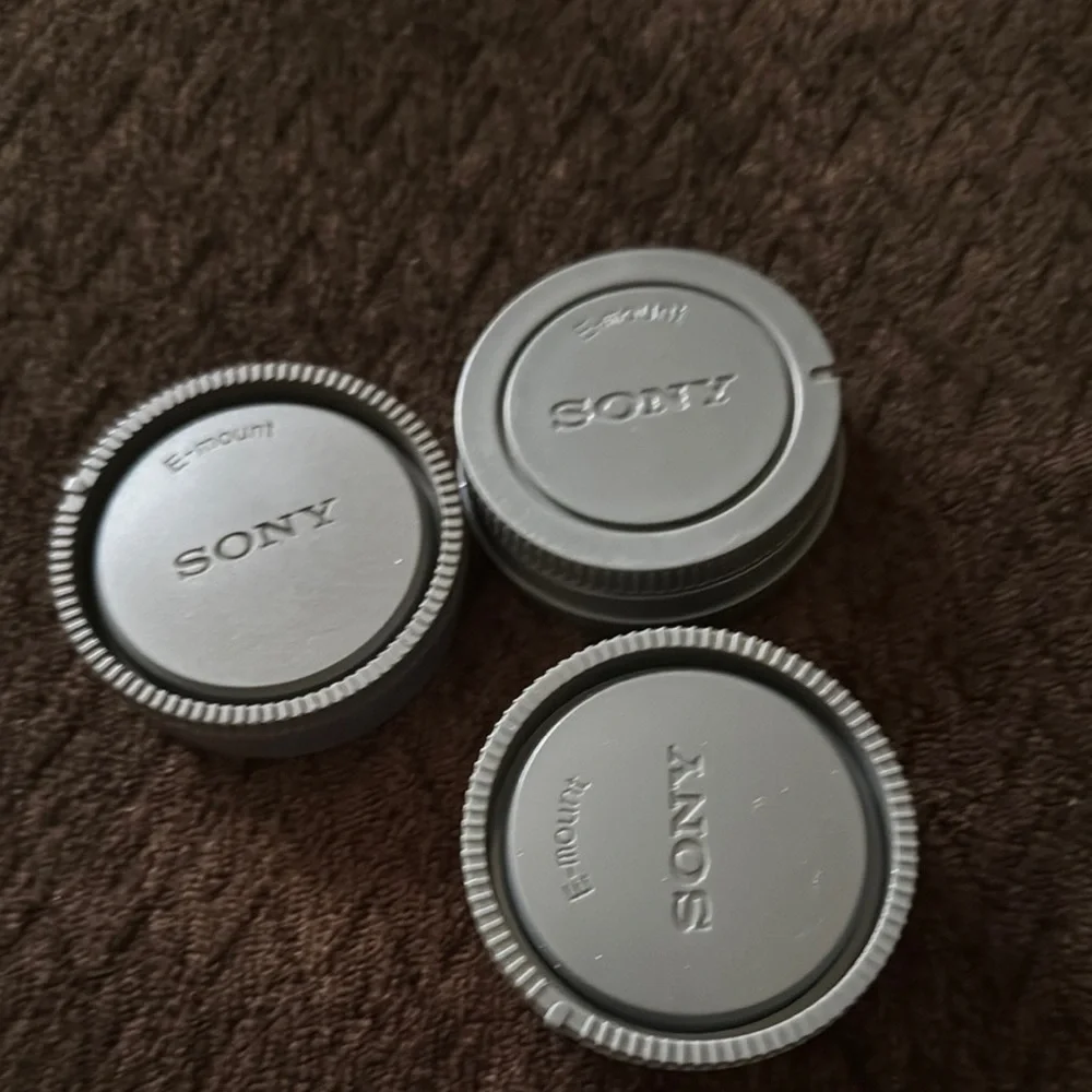 Sony Gray Camera Lens Cap